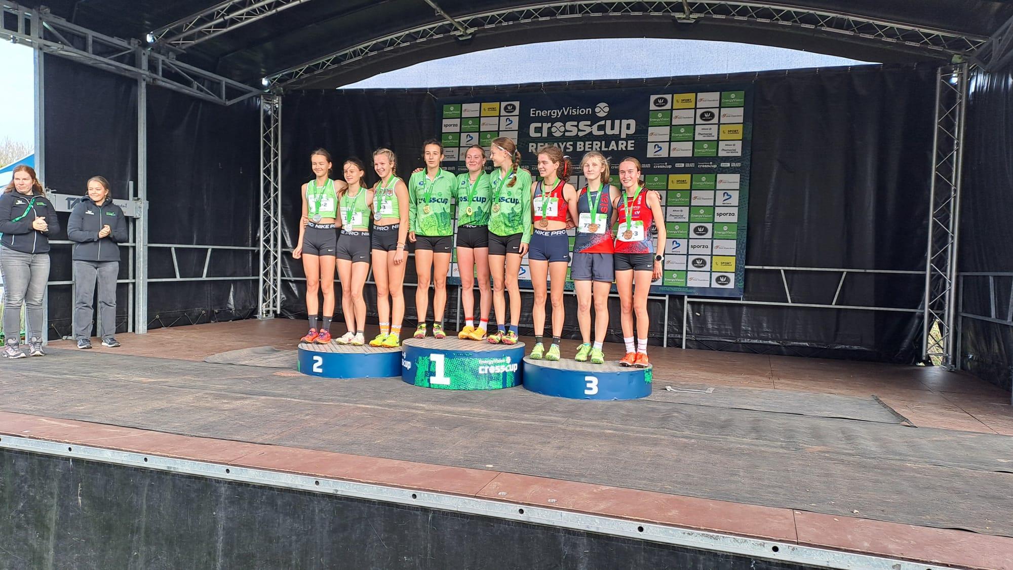podium cadetten meisjes